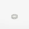 Prstan TwoJeys Cuban Monogram Ring Silver 60 mm