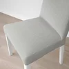 STRANDTORP / BERGMUND Sto i 6 stolica, bela/Orrsta svetlosiva, 150/205/260 cm