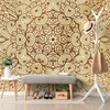 Tapeta zlata etno Mandala - 245x270