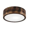 Plafonsko svetlo OAK SMOKY 1xE27/15W/230V O 27,5 cm hrast/tamno braon