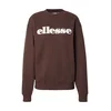 ELLESSE Majica Idillo temno rjava/bela
