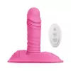 Teazers - Thrusting Pad Vibrator + remote control - Pink