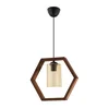 OPVIQ Luster Hexagon Single Dark Glass