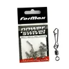 ROLLING SWIVEL WHOOK SNAP 10pcs VEL.12, FX5540-012