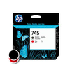 HP F9J88A tiskalna glava 744 Matte Black in Chromatic Red, za DesignJet Z2600 / Z5600