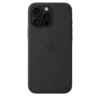 Silikonska maska sa MagSafe za iPhone 16 Pro Max – crna