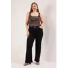 Trendyol Curve Ženska bluza Tbbss25Af00092, Braon