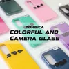 Maska za mobilni telefon Samsung Galaxy A24 4G COLORFUL AND CAMERA GLASS, Zelena