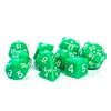 shumee RPG kocke Zeleni komplet 10 kock D24 D30