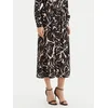 ONLY Midi krilo Nova 15222223 Črna Regular Fit