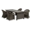 GAMMELBY D225 sto + 4 GAMMELBY stolice siva