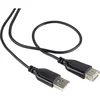 renkforce USB 2.0 podaljševalni kabel [1x USB 2.0 vtič A - 1x USB 2.0 vtičnica A] 1.00 m črn SuperSoft-oplaščenje Renkforce