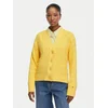 Tommy Hilfiger Pletena jopica Mid Gg Cable WW0WW50078 Svetlo rumena Regular Fit