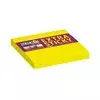 Samolepilni blok, 76x76 mm, 90 listov, STICK N Extra Sticky, neonsko rumen, 90 listov