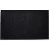 Vidaxl Predpražnik črne 90 x 60 cm PVC