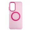 Maska silikonska Magsafe FLURO COLOR za Samsung S24/S25/ roza