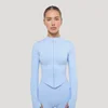 GymBeam Women‘s Luma Sports Top Baby Blue