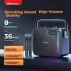 Xinke Bluetooth karaoke zvučnik sa 2 mikrofona A6, 150 W, 3600 mAh, Crni