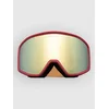 Quiksilver Harper Oxblood Red Goggle clux ml gold s3