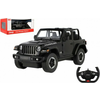 RC avto Jeep Wrangler Rubicon RASTAR črna plastika 29 cm 2,4 GHz daljinec. nadzor na bat.