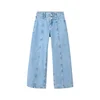 MANGO KIDS Kavbojke moder denim