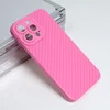 TERACELL Maska za iPhone 14 Pro Max 6.7 Silikon Line roze