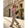Sinsay - Wide leg pantalone - BEŽ