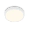 Briloner 3701-016 - LED prigušiva stropna svetiljka RUNA LED/18W/230V bela + daljinski upravljač