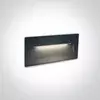 VANJSKA UGRADBENA ZIDNA LED SVJETILJKA ANTRACIT 6W CCT IP65 DARK LIGHT 230V