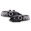 OEM Kristalni farovi Angel Eyes HONDA CIVIC Limuzina (92-95), Crni