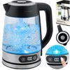 shumee Električni stekleni grelnik vode z nadzorom temperature 1,8 l 2200 W Berdsen BD-715