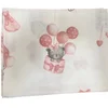 Lillo&Pippo muslin pelena 75x75, roze balon