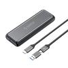 slomart Ohišje za disk Orico DDM2-C3-G2 M.2 NVME USB-A USB-C 3.2 10Gb/s - sivo
