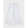 Sinsay - Pletene wide leg pantalone sa printom zvezdica - svetlo siva