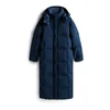 Tommy Jeans Zimski plašč Alaska mornarska