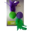 PAPILLON CAT TOY ŽOGICA 2X