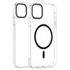 Transparent Color Ring MagSafe maska za iPhone 11 Pro – Crna