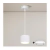 Brilagi - LED Luster na sajli STRIPY 1xGX53/15W/230V bela