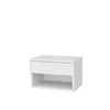 Hanah Home Jamot Noćni stočić, 44.6x29x31.9cm, Beli
