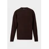 Carhartt WIP Pulover Anglistic temno rjava