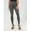 Sinsay - High waist skinny farmerke - sivo