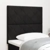 vidaXL vzglavje z dizajnom diamantskih blokov črno 90 cm