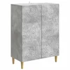 Postol Betonska siva 66 x 34,5 x 90 cm Konstruirano drvo