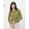 Sinsay - Klasični kardigan regular fit - svetlo maslinasta
