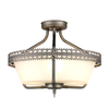 Elstead CROWN-SF - Plafonski luster CROWN 3xE27/60W/230V