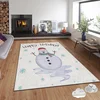 Conceptum Hypnose Tepih sa novogodišnjim motivima Asr-Crpt-9, Pravougaoni, 100 x 180 cm, Bijeli