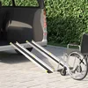 Rampu za invalidska kolica 270 kg 2 pcs Crna 152 x 19 x 5,5 cm