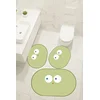 Lessentiel Maison Set prostirki za kupatilo, 3 komada, Zeleni
