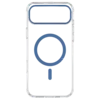 Transparent Color Ring MagSafe maska za iPhone 17 Pro Max – Plava