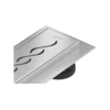 Mexen Flat M18 linijska odtok 100 cm, inox - 1023100-15